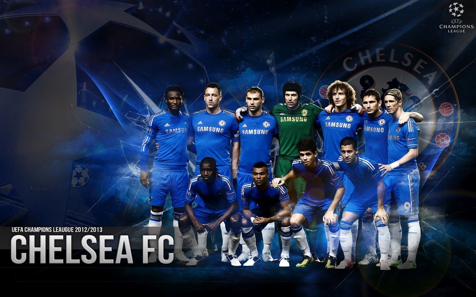 New Chelsea FC Champions League 2012 2013 Full HD Wallpaper ...