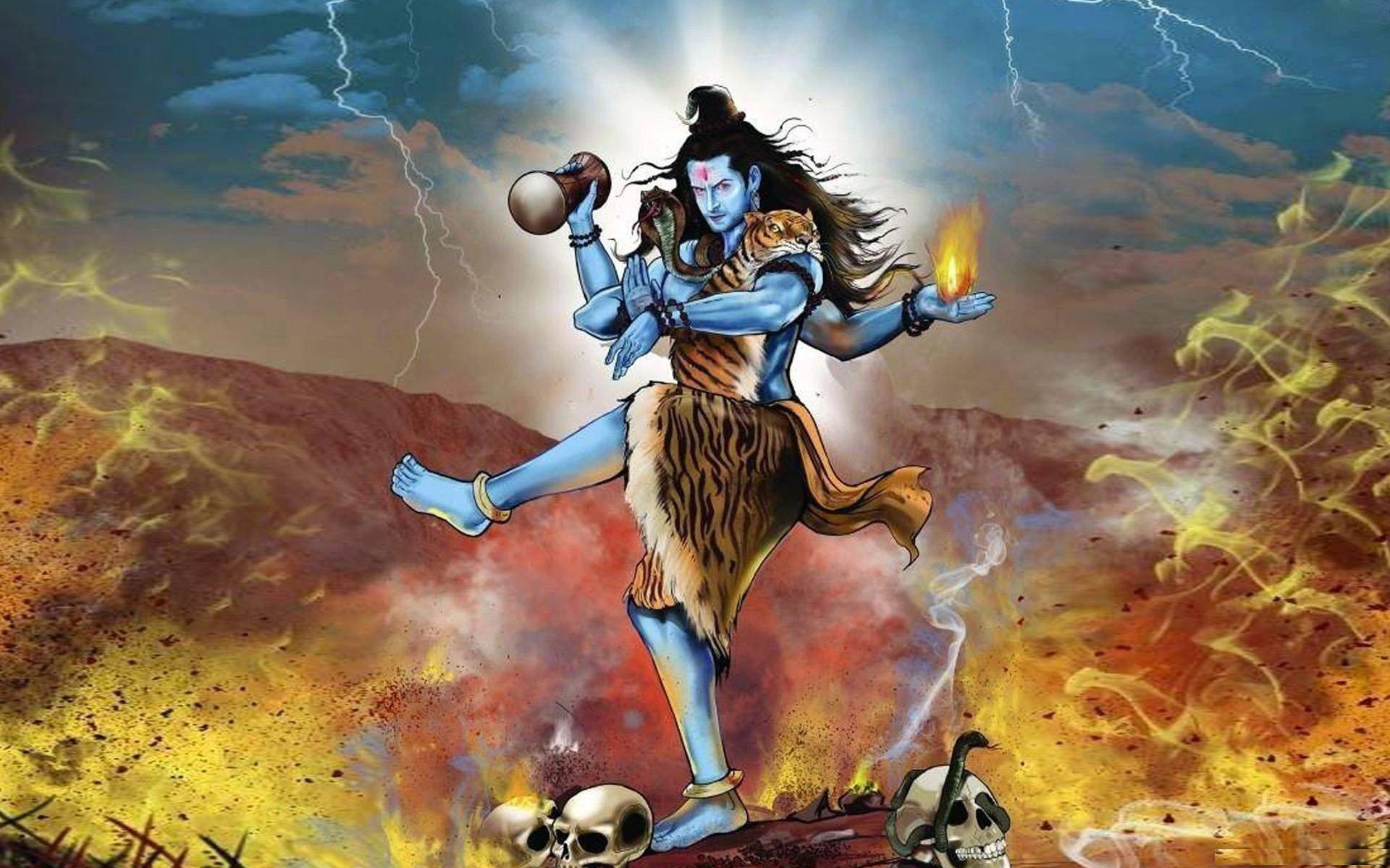 Angry Lord Shiva Hd Wallpapers For Android Mobile