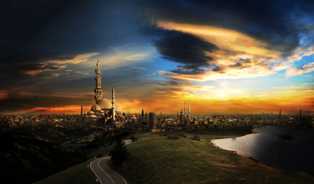 Wallpapers Islam Excellent Hd Epic Collection Sx 1024x600 ...