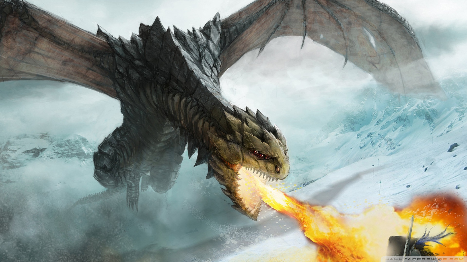 Dragon Fire HD desktop wallpaper : High Definition : Fullscreen ...
