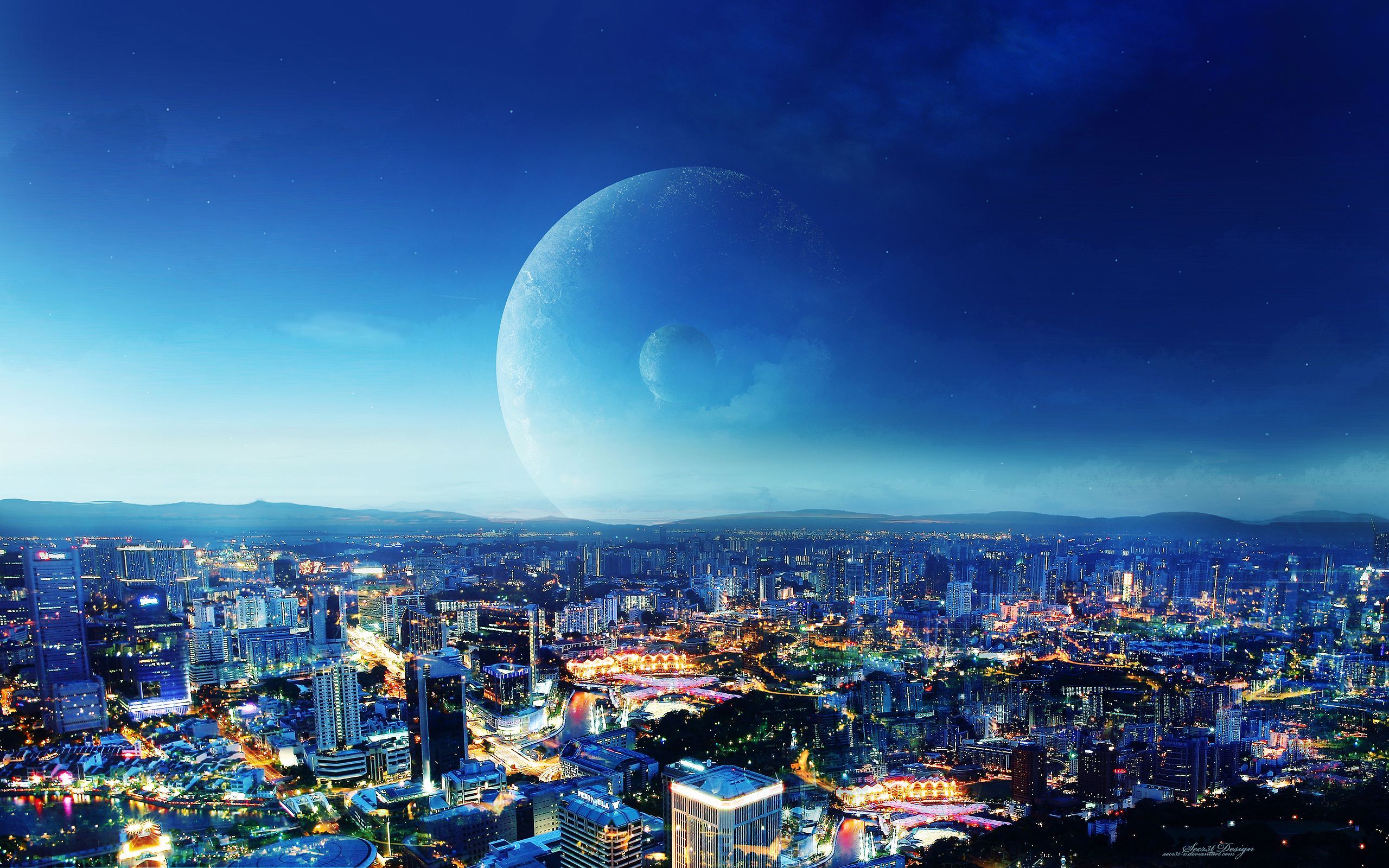 CIty Night Fantasy Wallpapers | HD Wallpapers