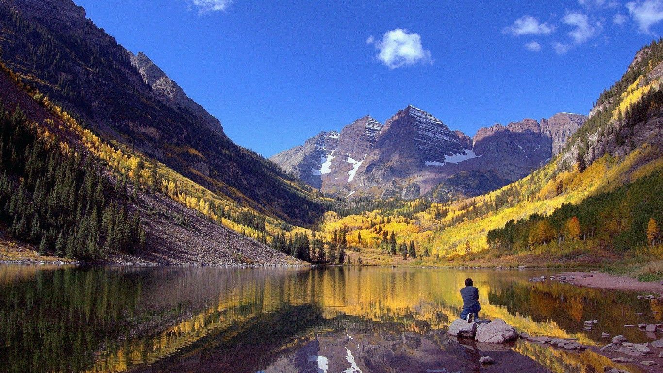 Maroon Bells, Colorado | United States, USA Pictures