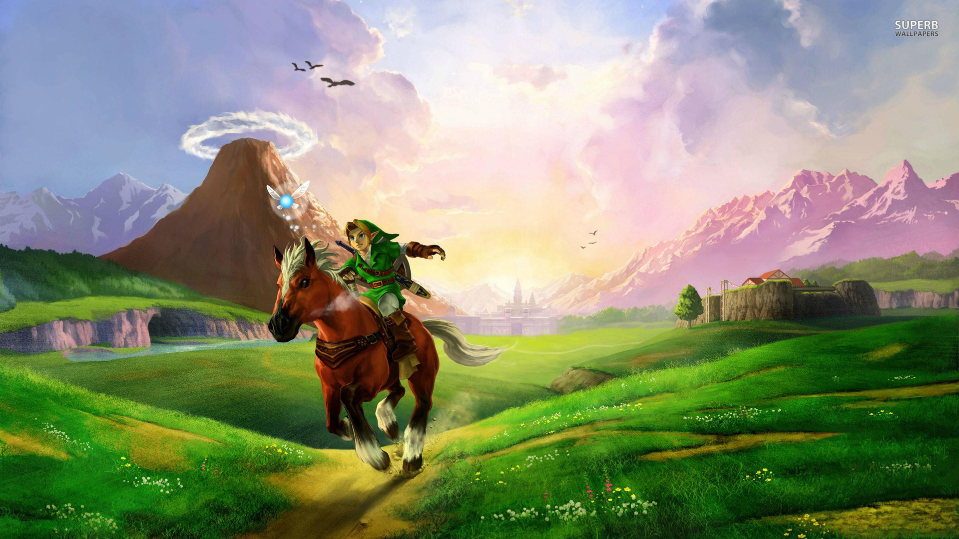 The Legend Of Zelda Ocarina Of Time Wallpaper Game Wallpapers ...