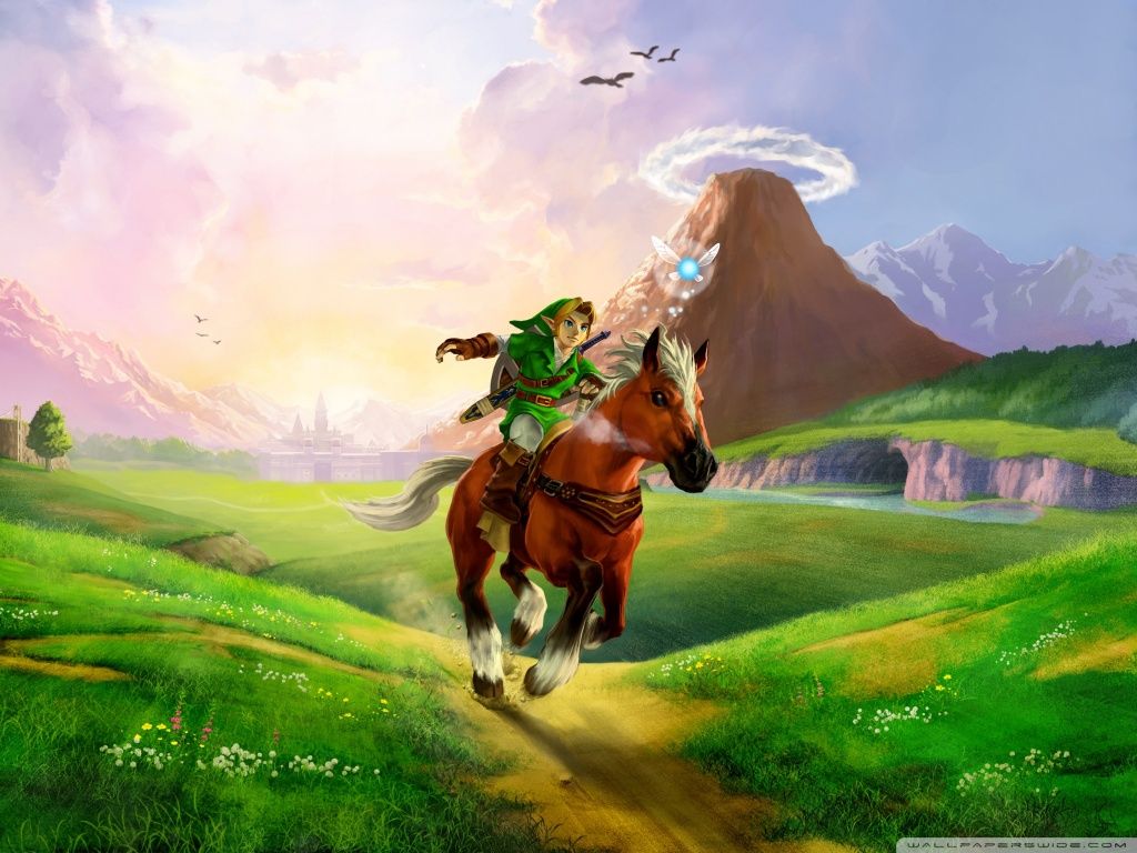 The Legend of Zelda Ocarina of Time 3D HD desktop wallpaper ...