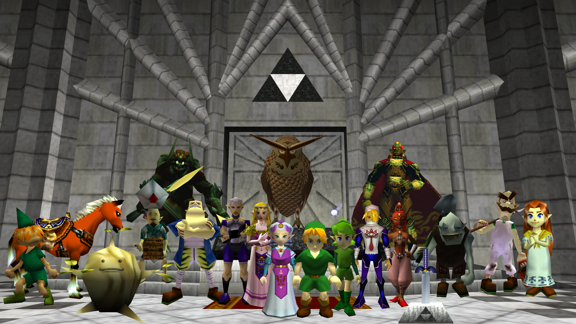Ocarina of Time Wallpaper - The Legend of Zelda: Ocarina of Time ...