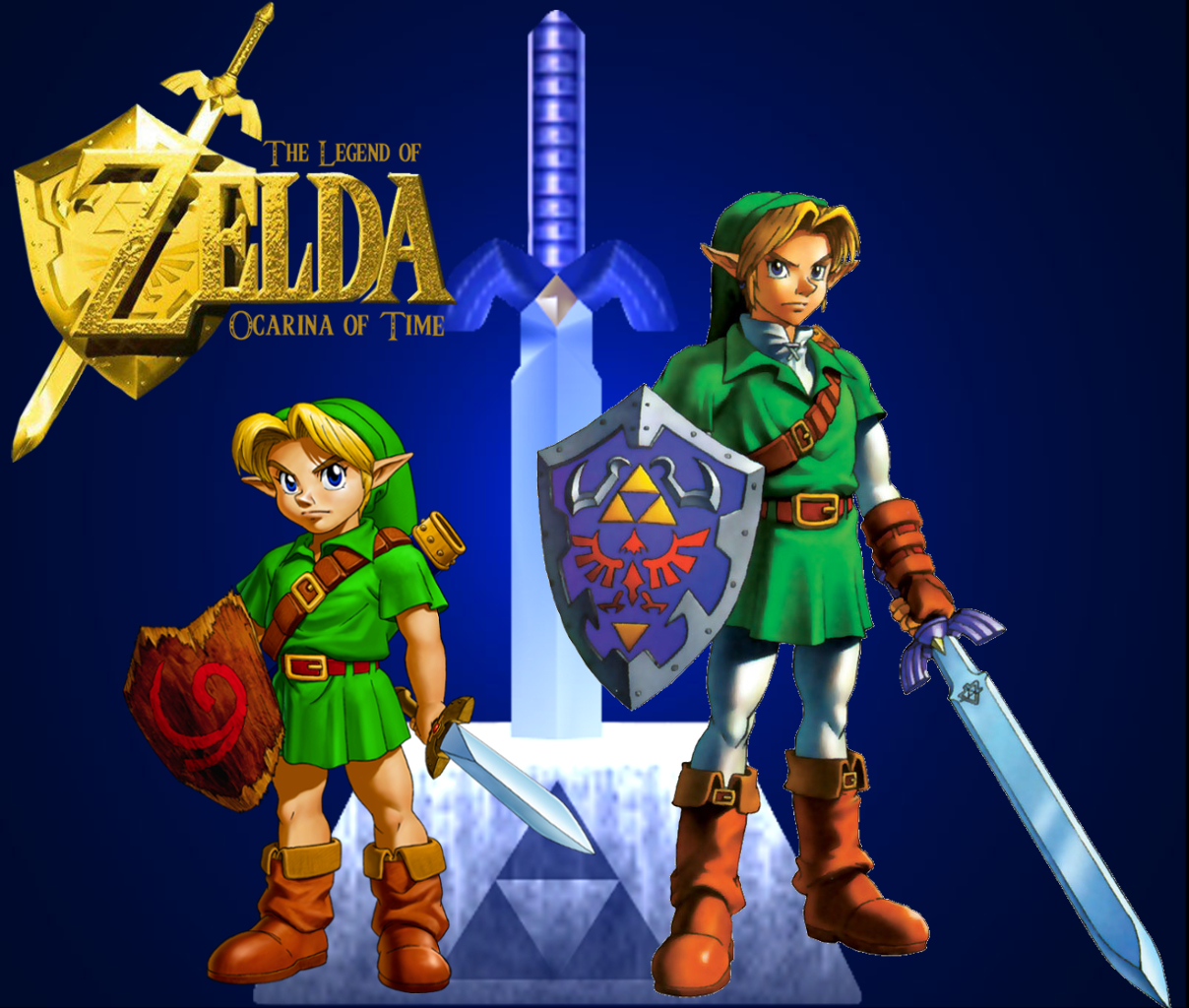 Top HD Legend Of Zelda Ocarina Of Time Wallpaper | Games HD ...