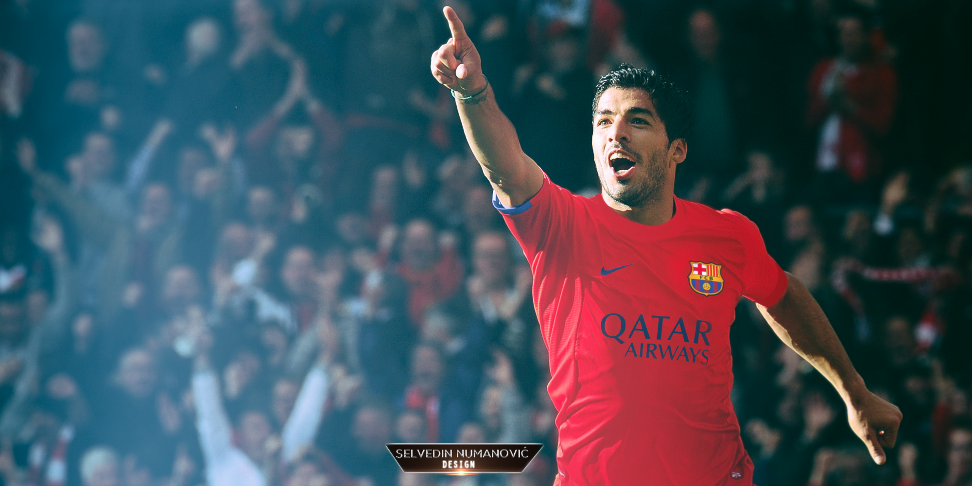 DeviantArt: More Like Luis Suarez FC Barcelona 2014/15 wallpaper ...