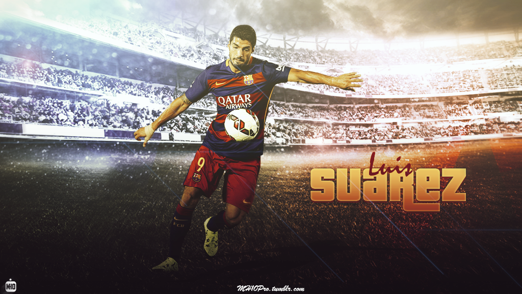 Luis Suarez wallpaper 2015/16 (by MH10 Designs) by FCBMher on ...