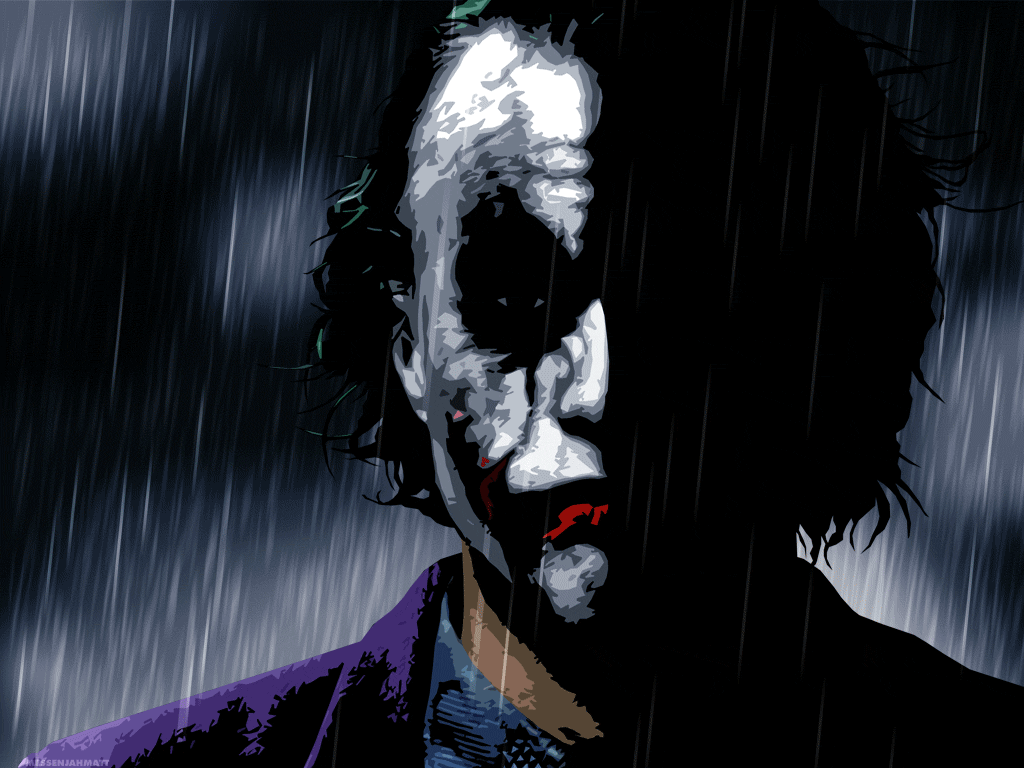Anyone want an HD Joker in the rain gif wallpaper? Got you covered ...