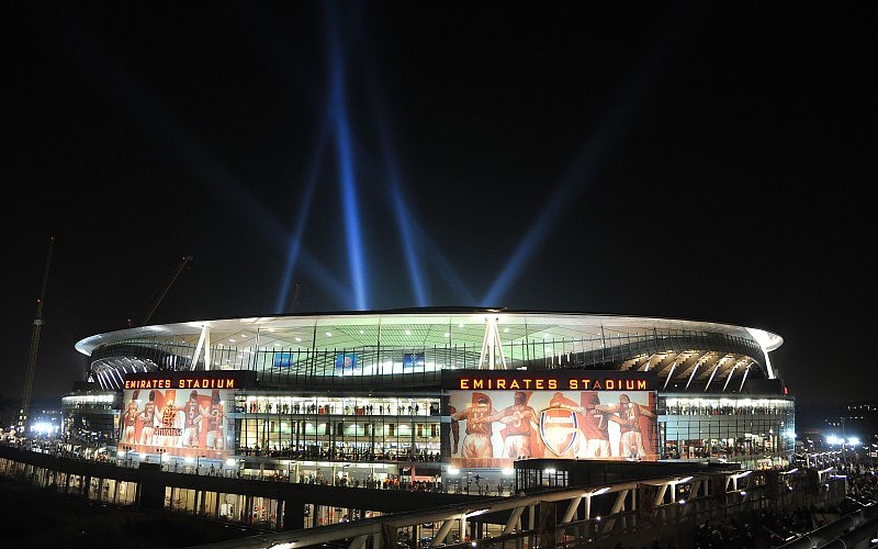 Emirates Stadium at Night Arsenal FC Ultra HD Wallpapers free ...