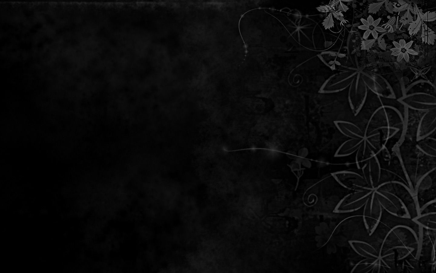 Background PPT Dark Floral Backgrounds for Powerpoint ...