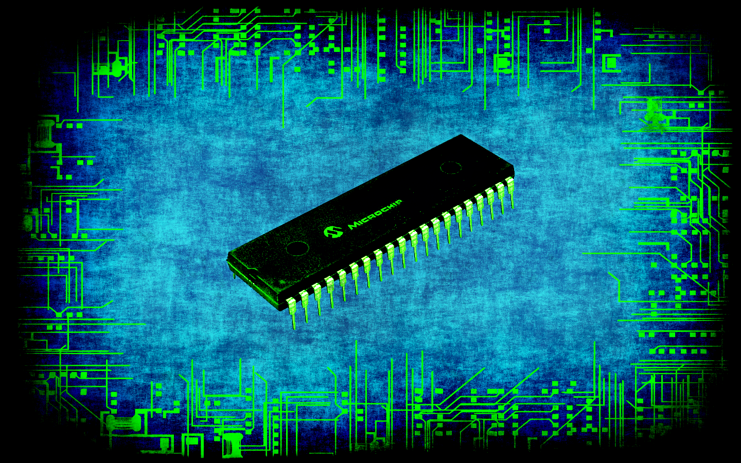 Wallpapers Electronics Technology Circuits Microchip 1440x900