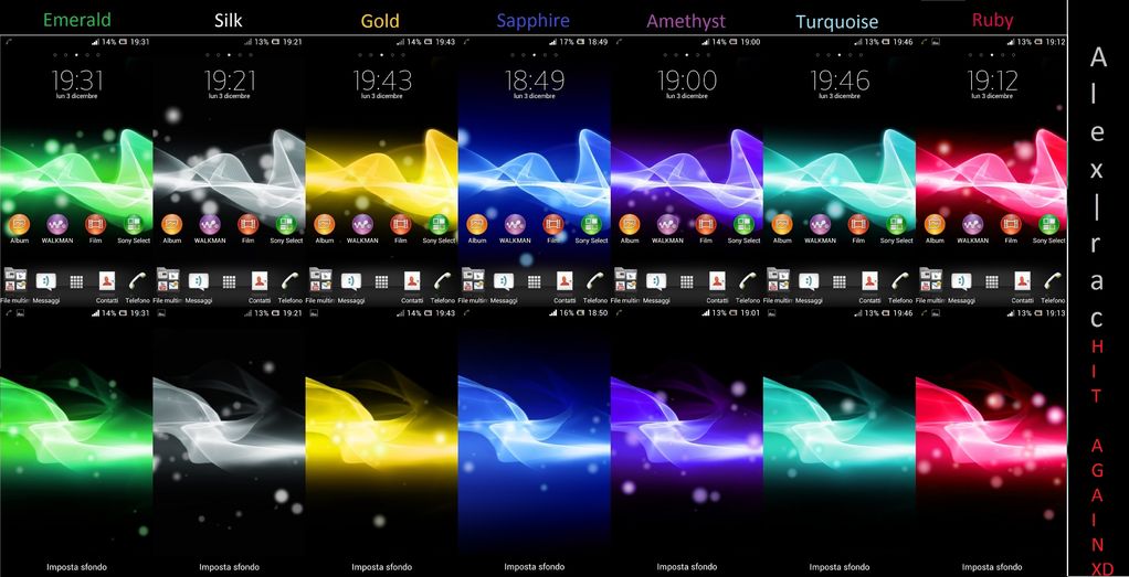 7 COLORS+Spectrum flow livewalpaper [Alex_ra… | Sony Ericsson ...