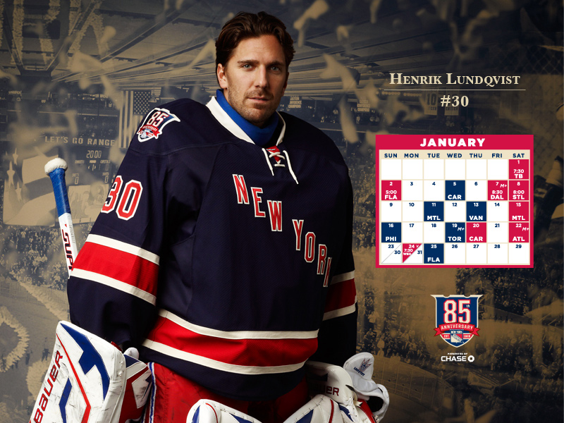 New Henrik Lundqvist Wallpaper for 2011 | Henrik Lundqvist Hockey ...