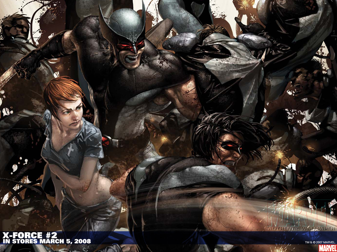 wolverine marvel comics x-force #oyXx