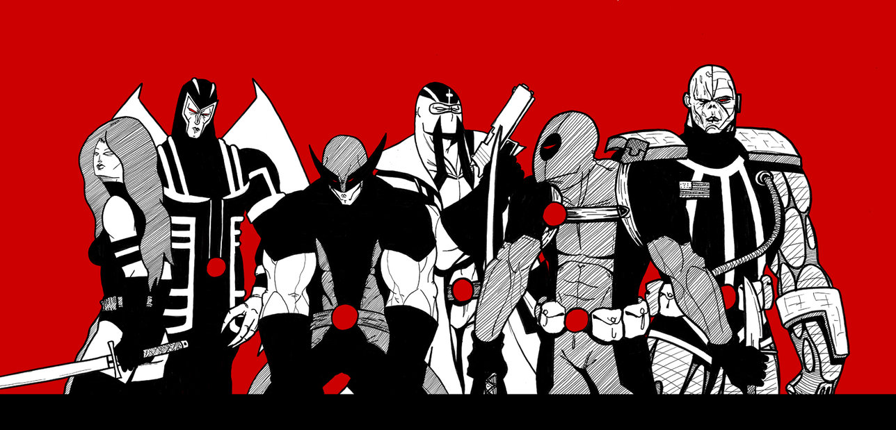 Uncanny X-Force (3of3) by lone-wolf-boudin on DeviantArt