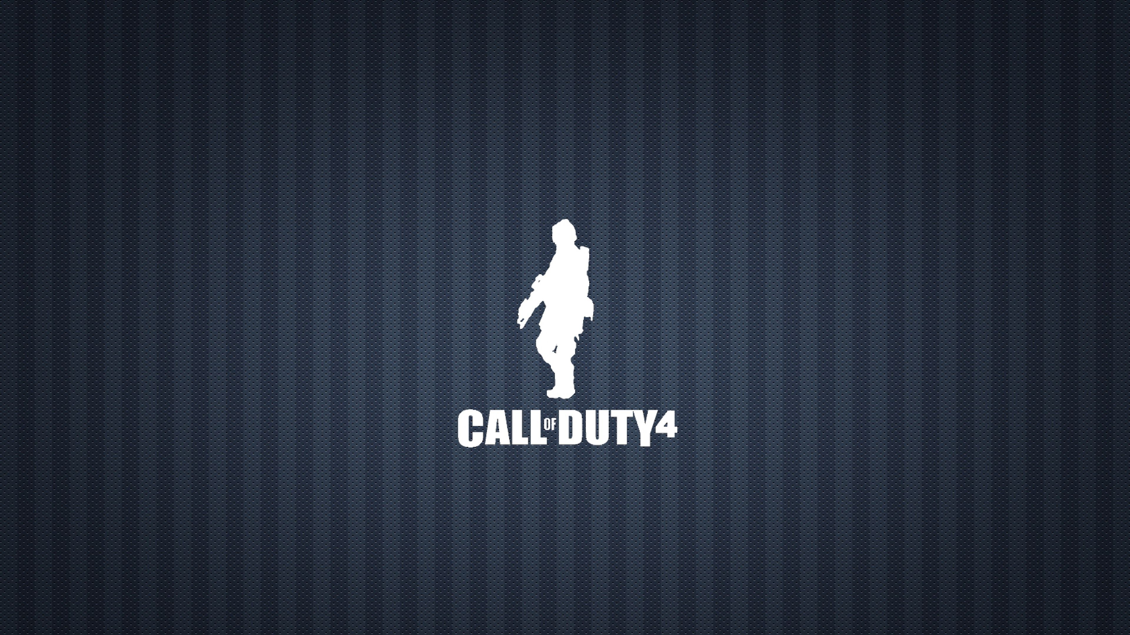 Download Wallpaper 3840x2160 Call of duty 4, Background, Game
