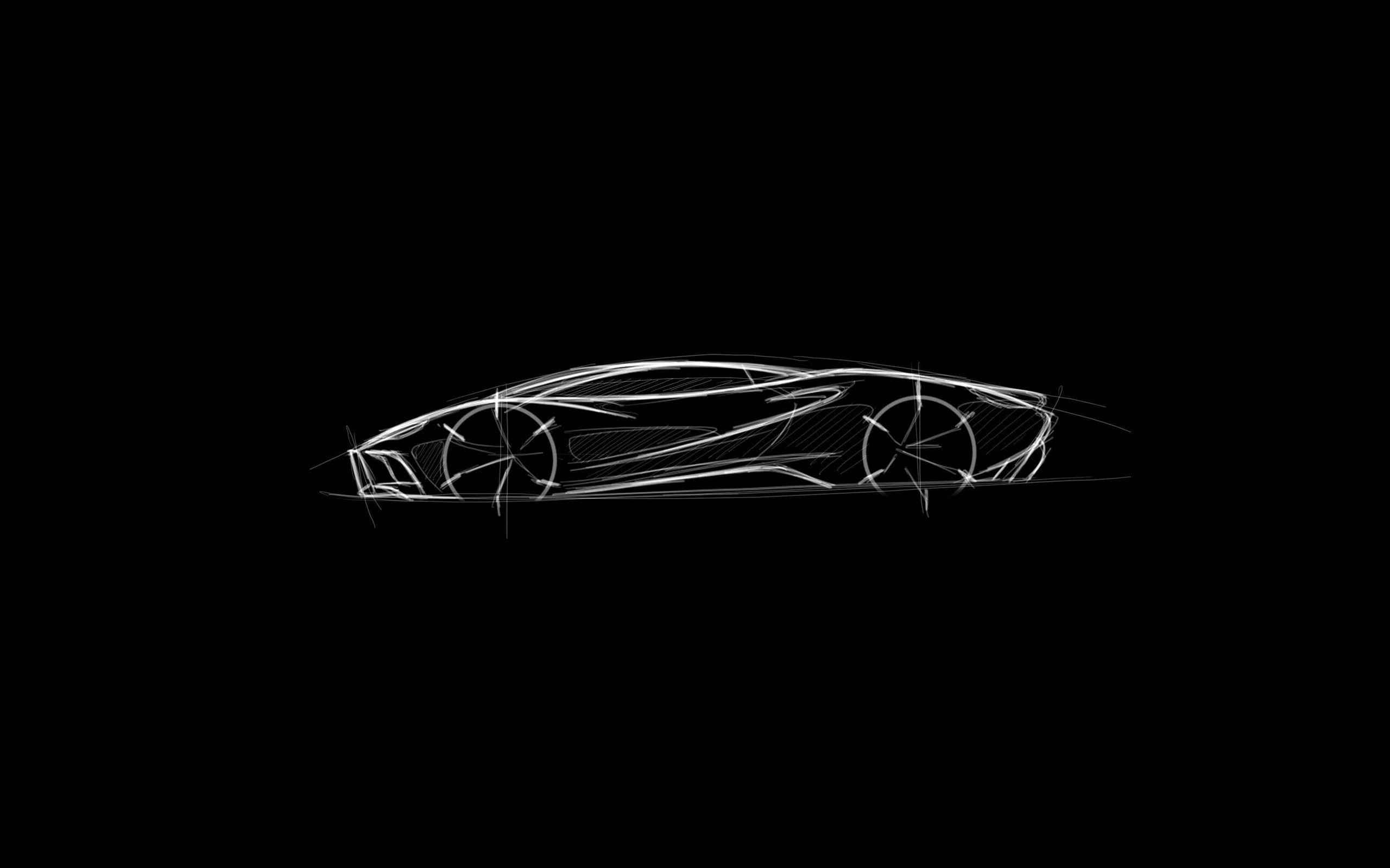 Minimalistic Cars Concept Black Background Fresh New Hd Wallpaper ...