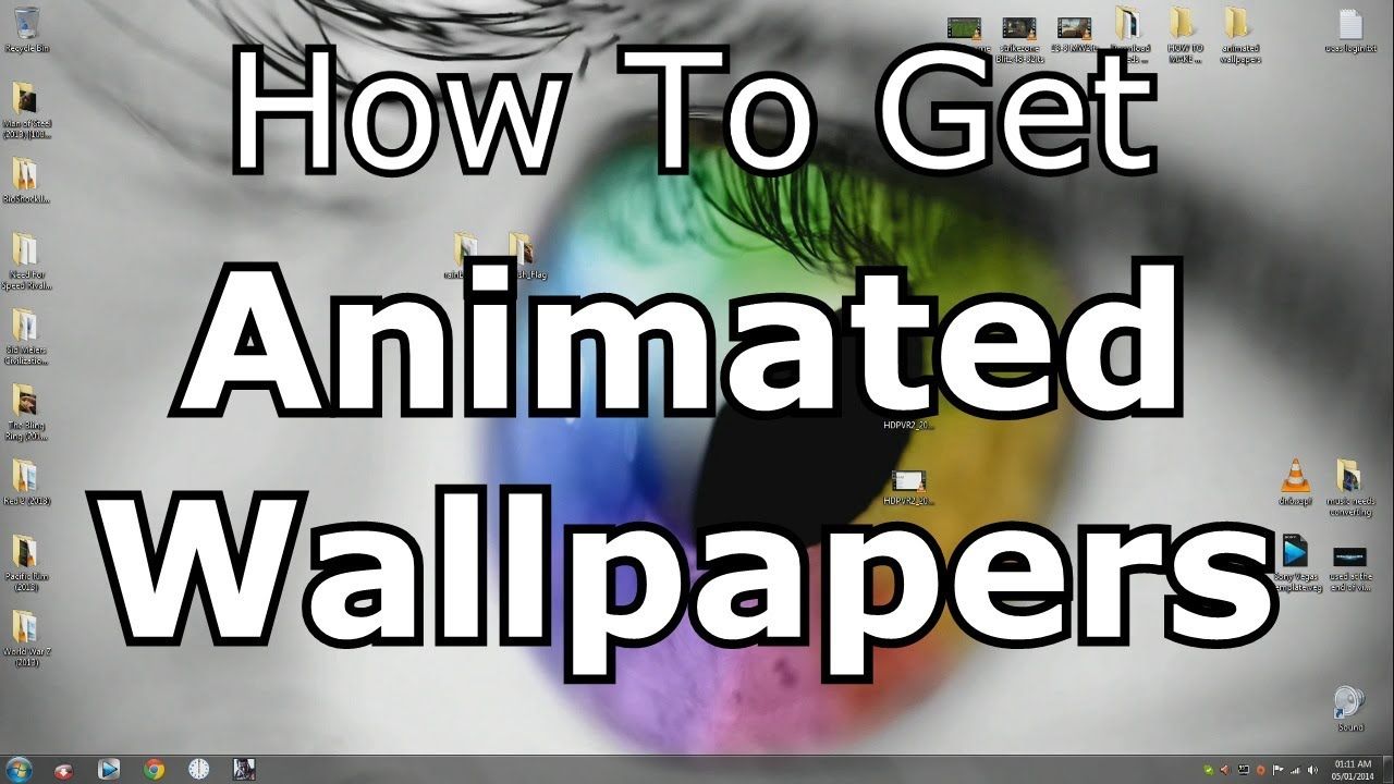 How To Get Animated 3D Wallpapers In Windows Vista / 7 / 8 - YouTube
