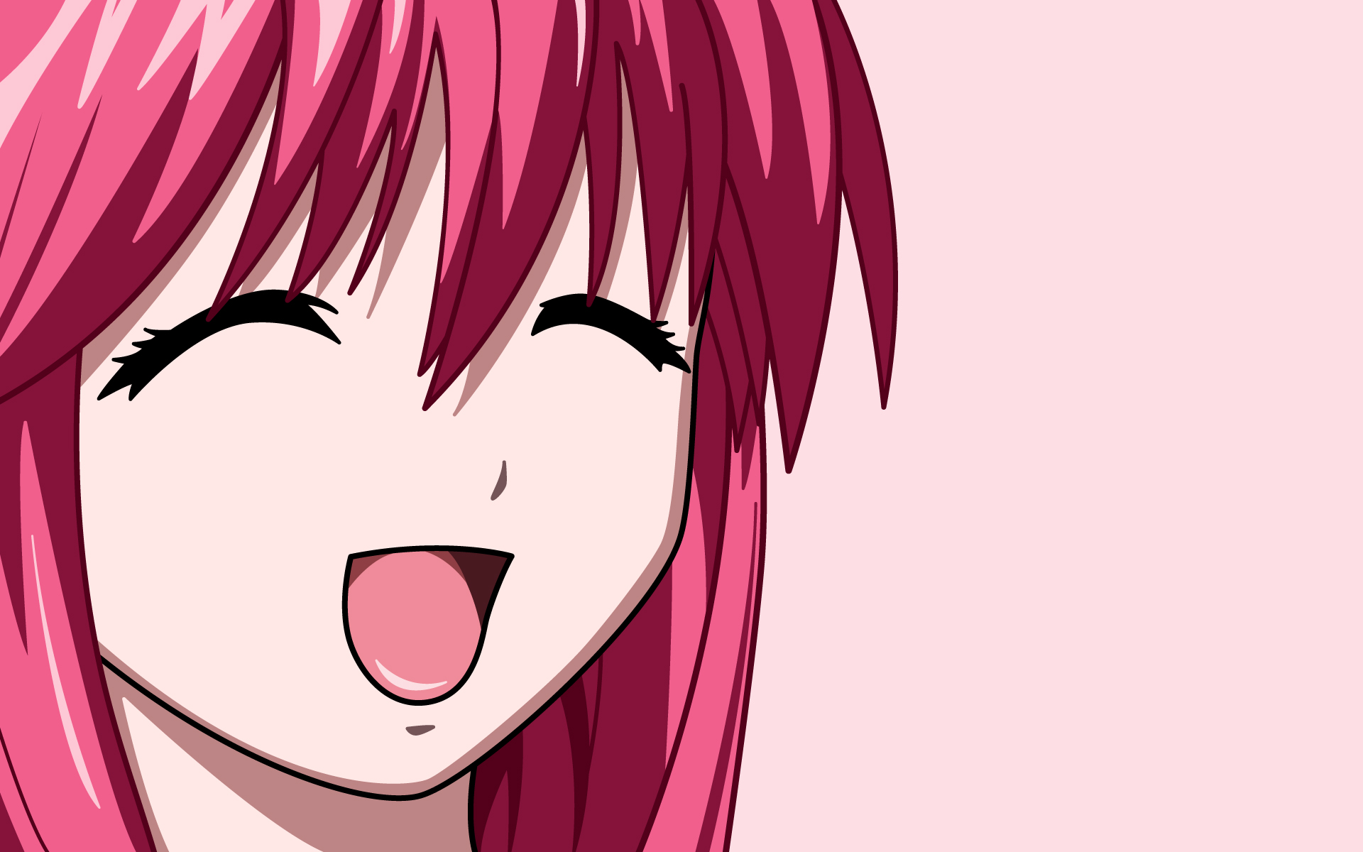 Elfen Lied Red Bloody eye theme 1920x1080