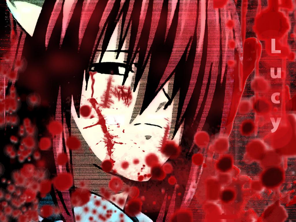 Elfen Lied Lucy Face: Anime Wallpaper - Background Bandit