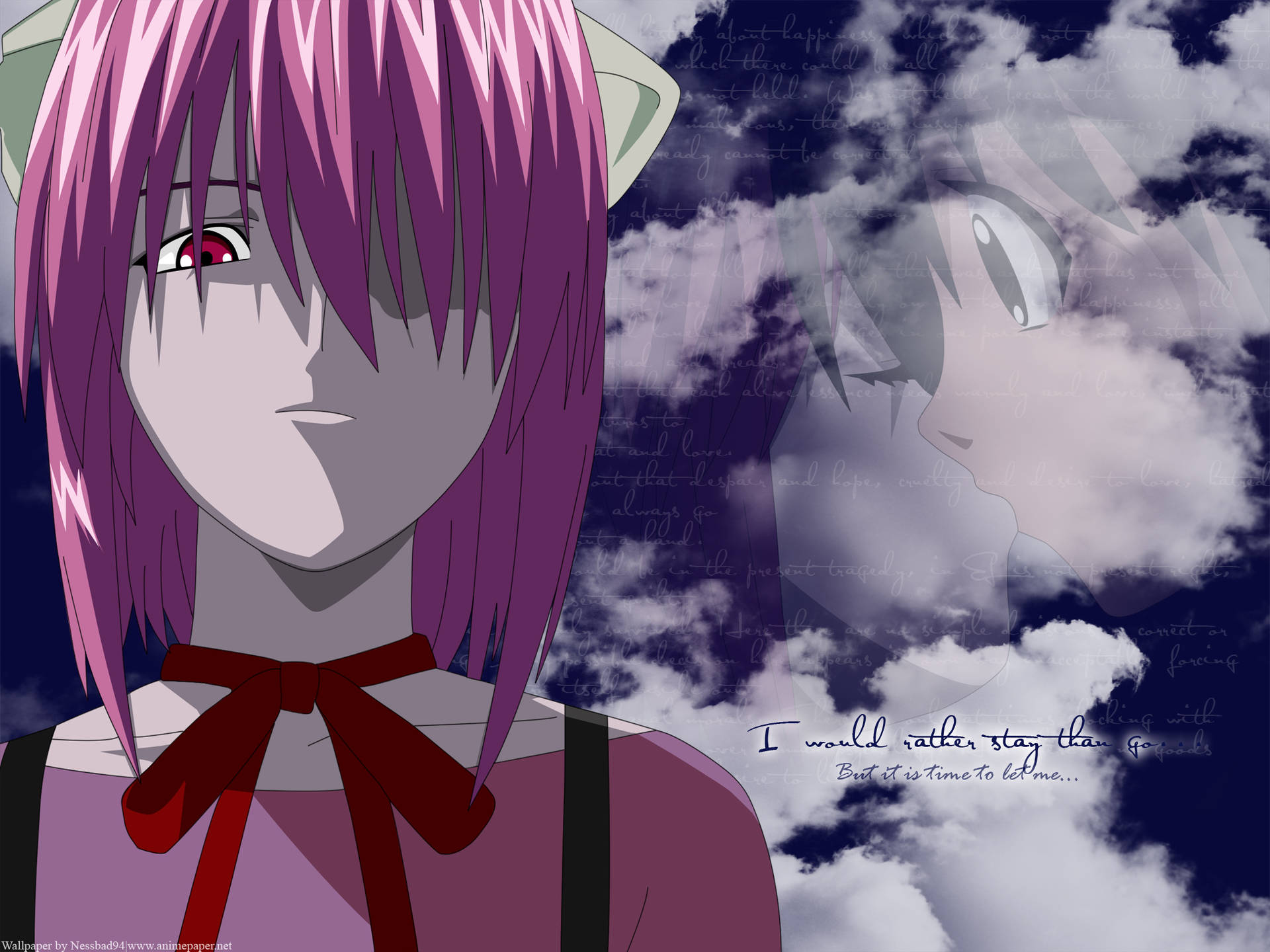 elfen lied lucy and kouta 58 wallpaper background hd : Image 2 ...