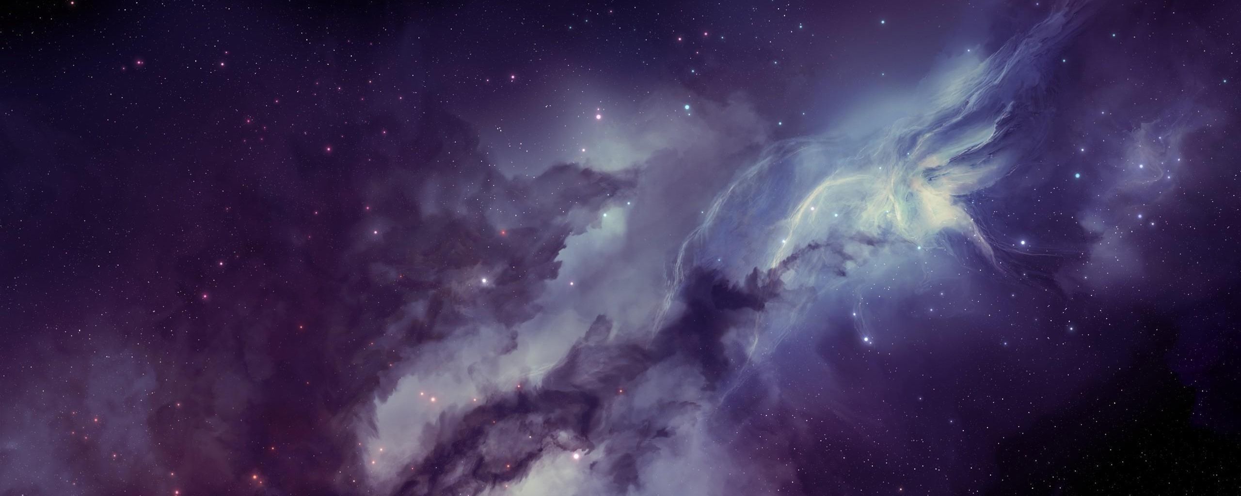 Carina Nebula CarinaSagittarius Arm Dual Monitor Wallpaper  Pixelzcc