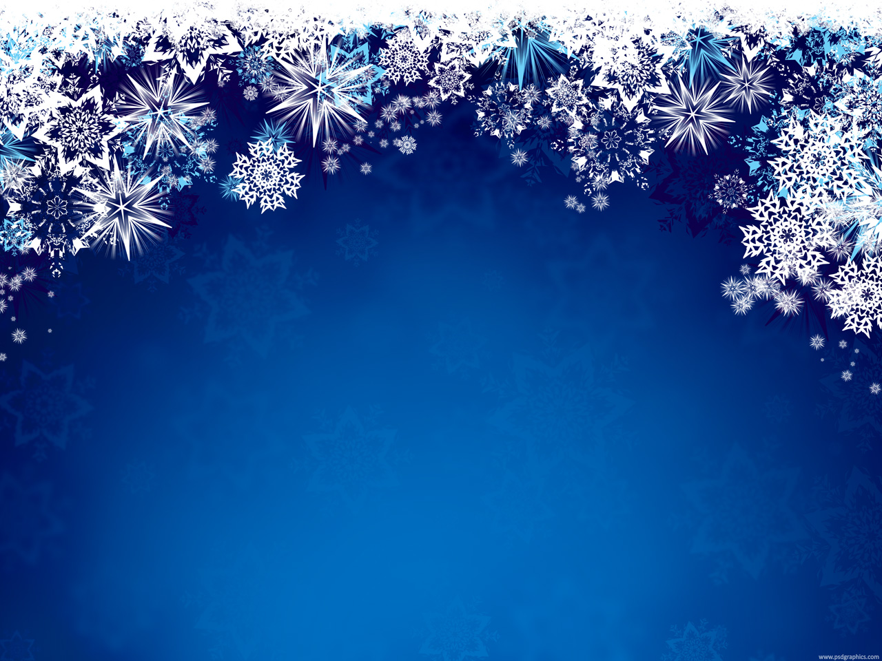 7 Blue winter background :: Blue Winter