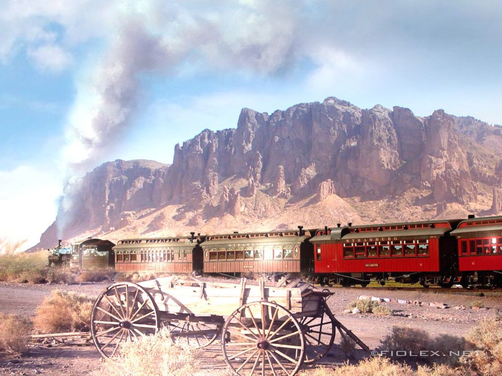 Wallpapers Wild West Fiolex Free Image Gallery Steam Train ...