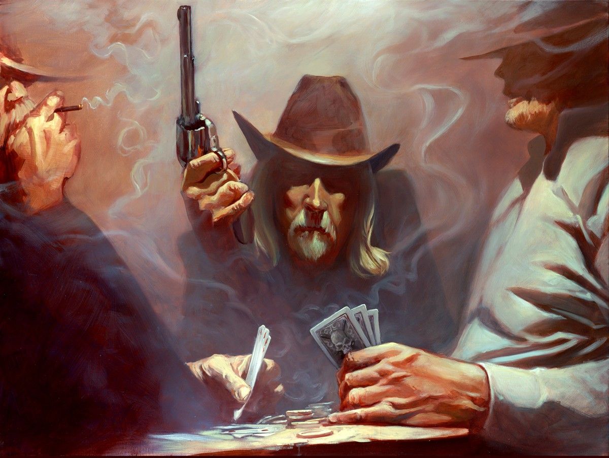 dead, gambling, wild west, mans, Weapon :: Wallpapers