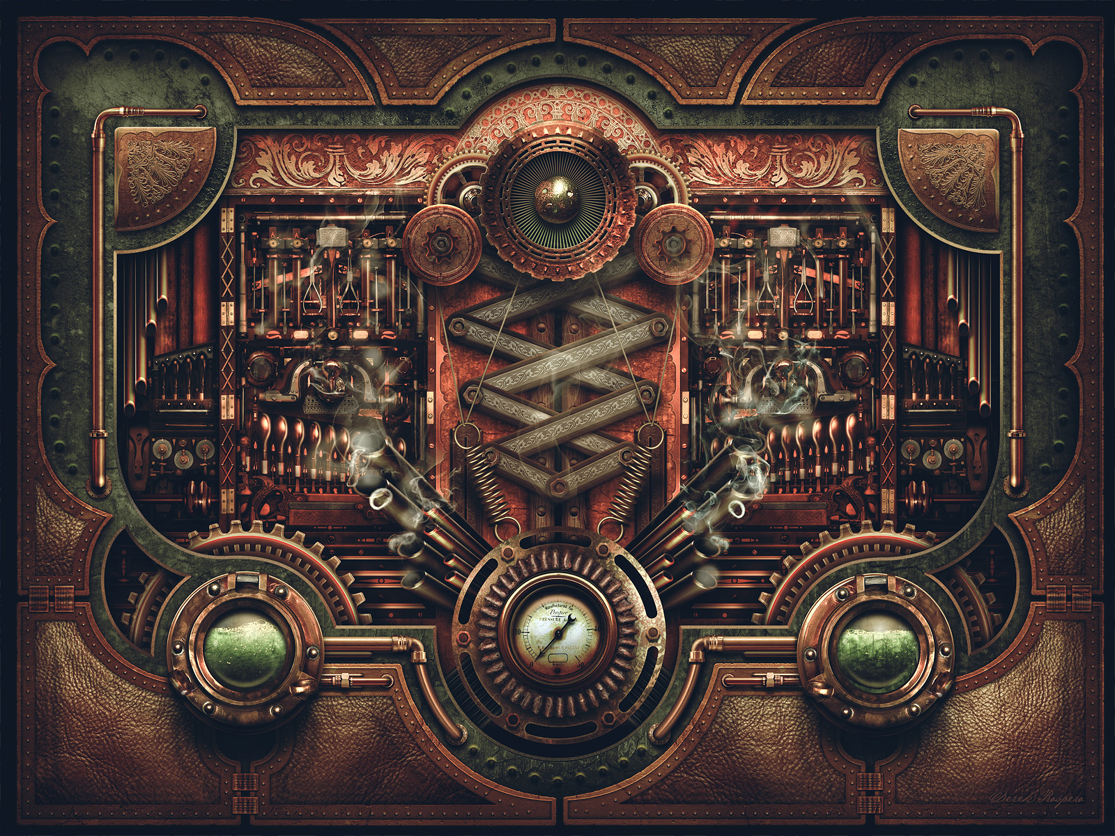 Steampunk Motherboard by DerekProspero on DeviantArt