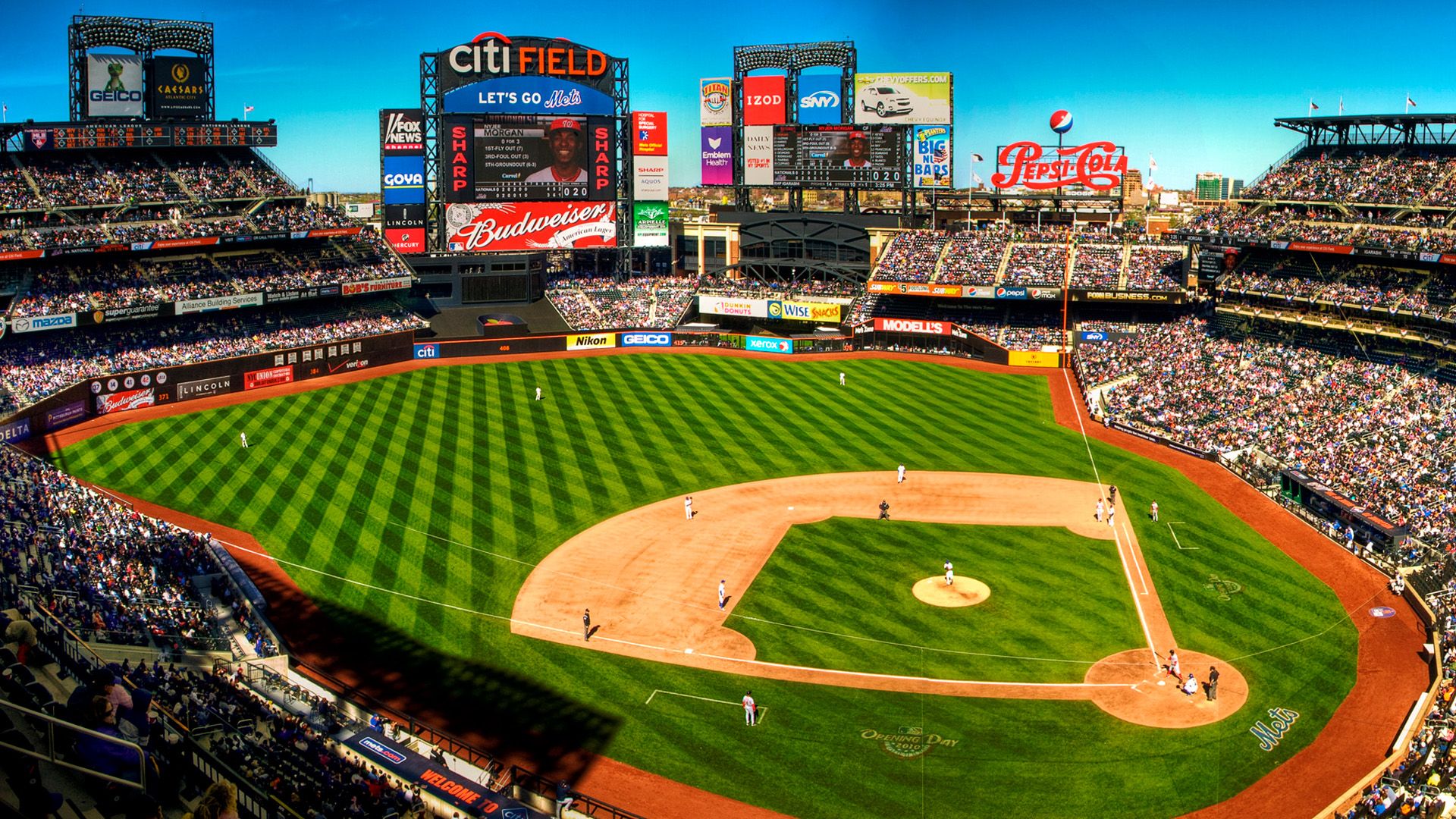 Download New York Mets iPhone Baseball Wallpaper