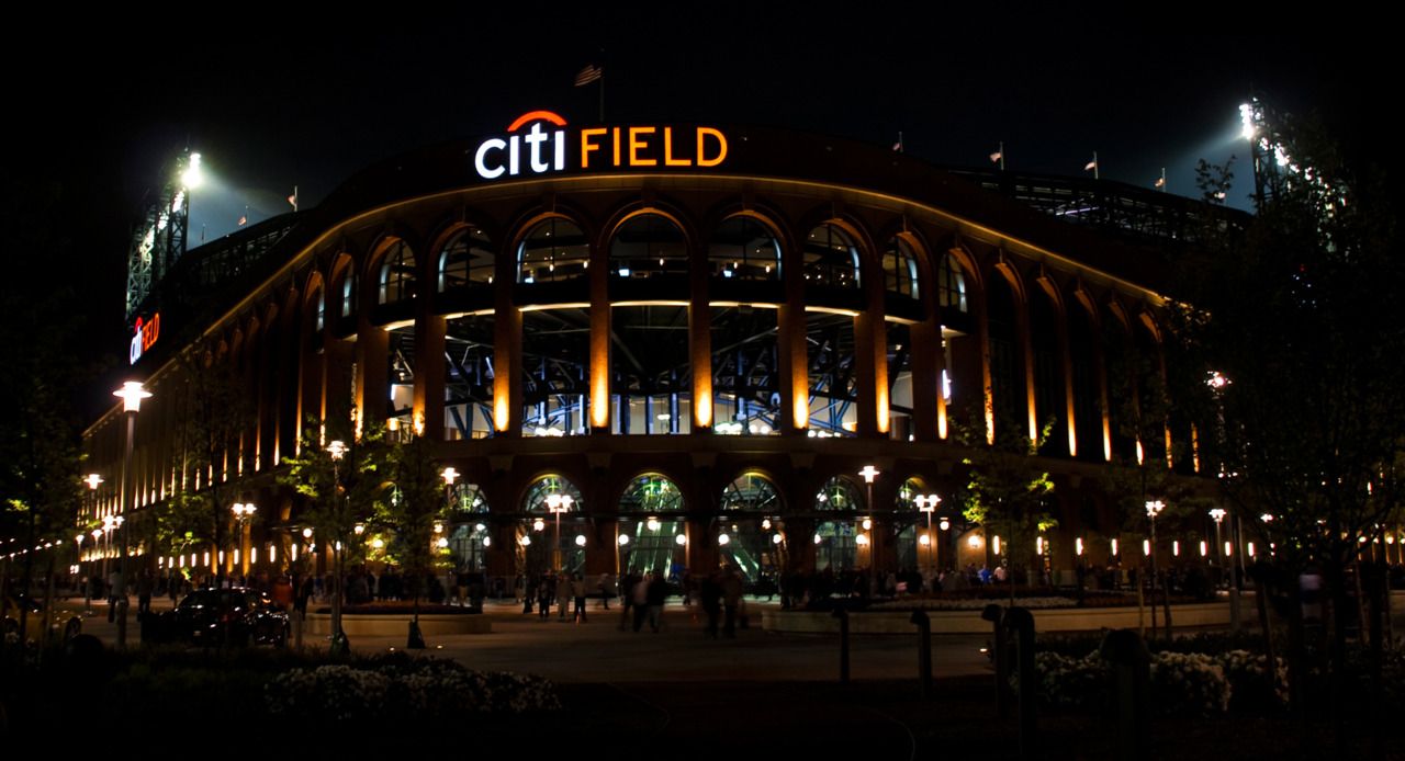 A nighttime shot of Citi Field, as a desktop... | SNY on Tumblr