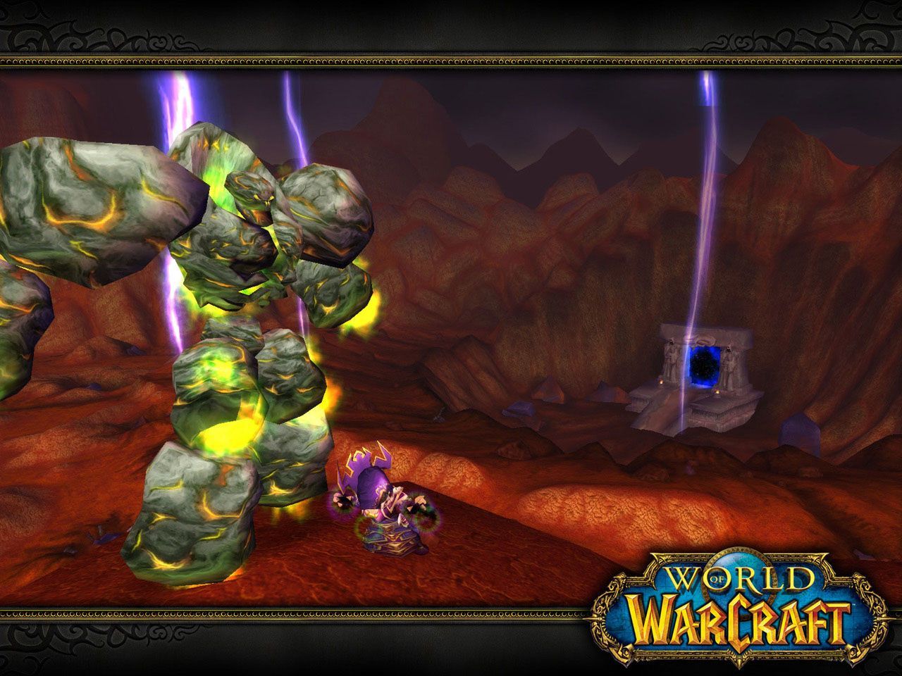 World of Warcraft: Warlock demonic powers on Blasted Lands ...