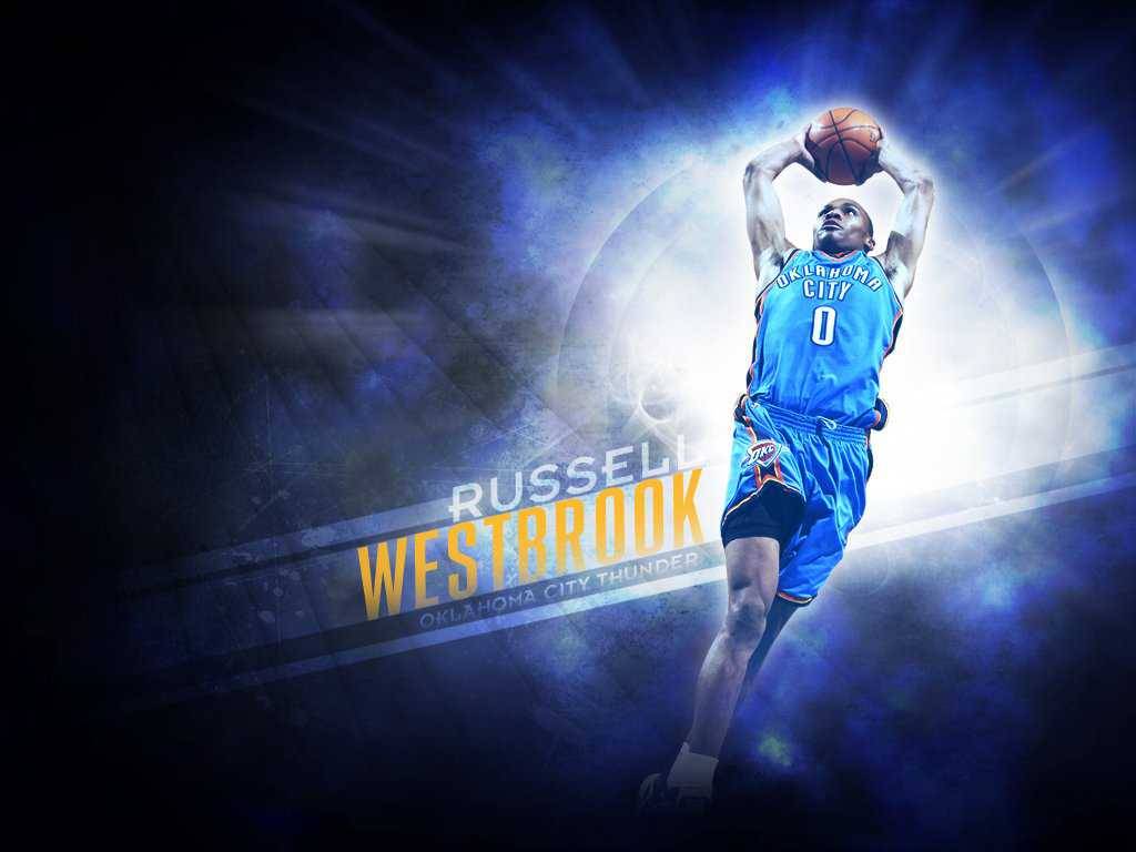 OKC Thunder Russell Westbrook Wallpaper - Oklahoma City Thunders ...