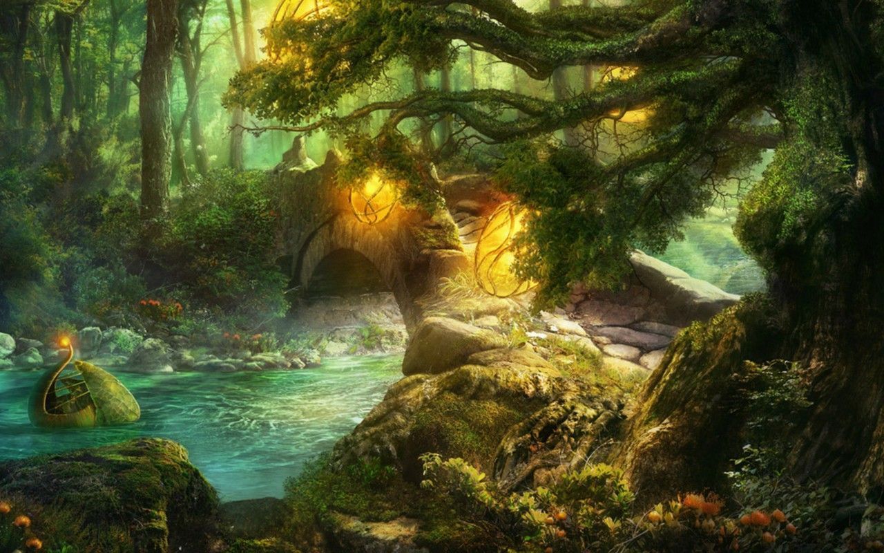 Fantasy Forest Backgrounds