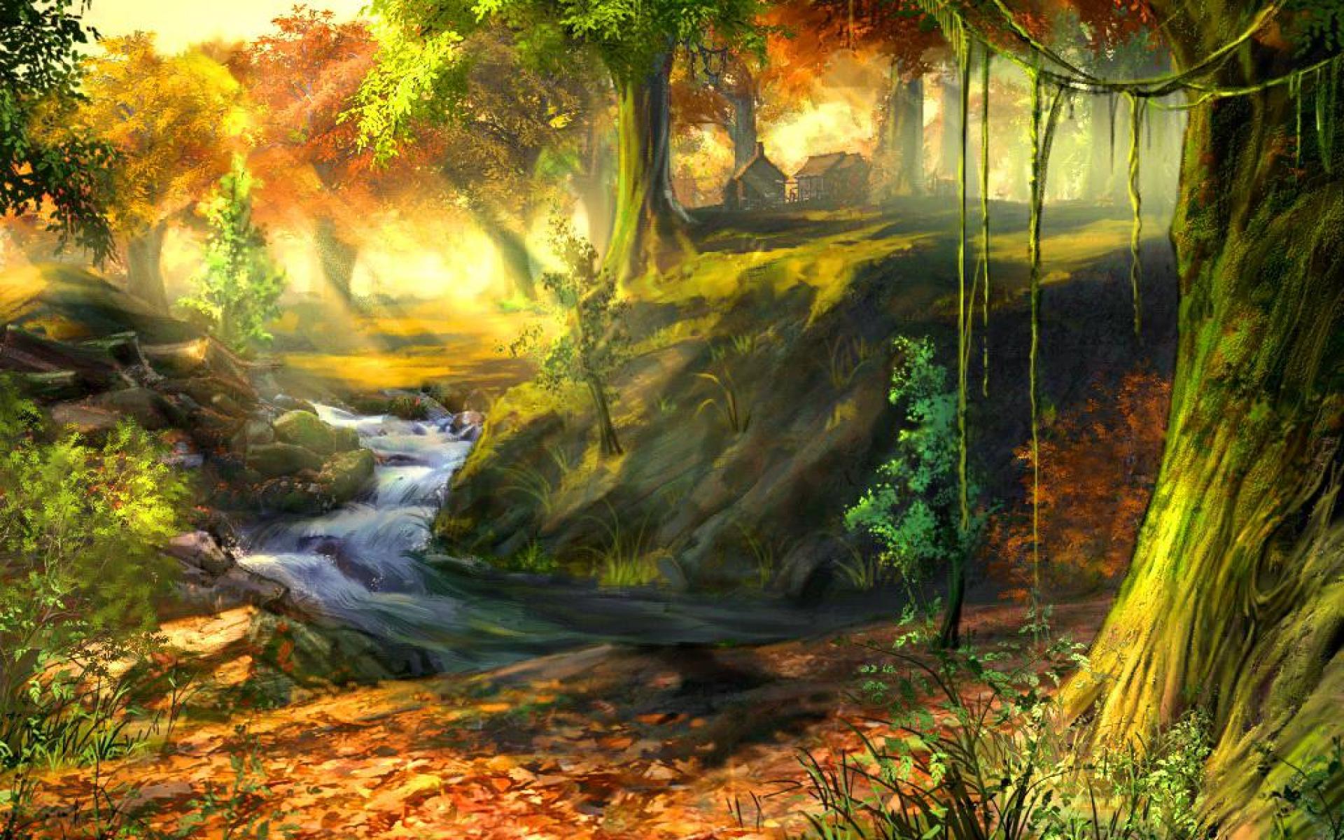Fantasy forest - (#148493) - High Quality and Resolution ...