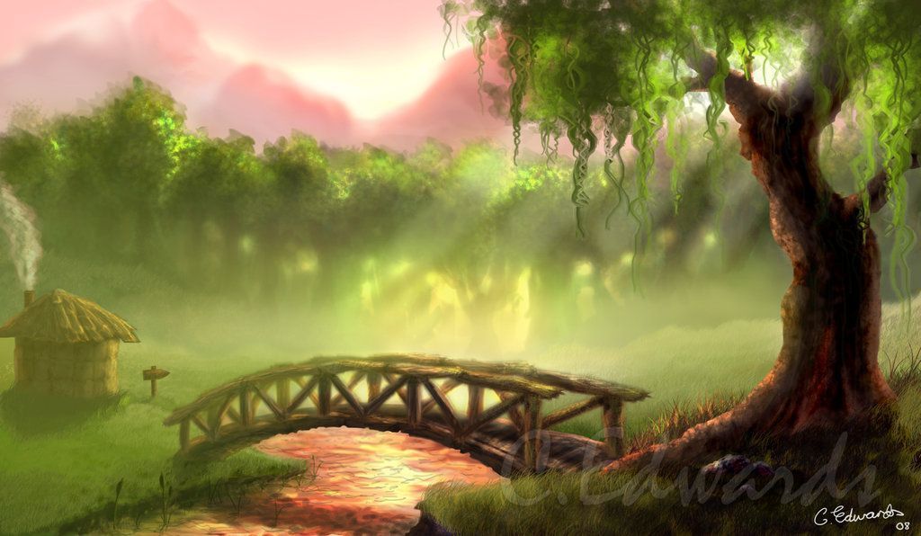 Fantasy Forest Landscape Wallpapers HD | I HD Images