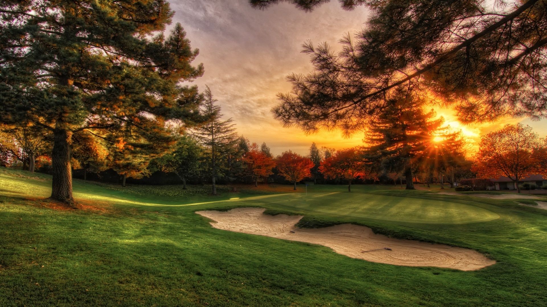Golf Course HD Wallpaper Golf Course Pictures Cool Backgrounds