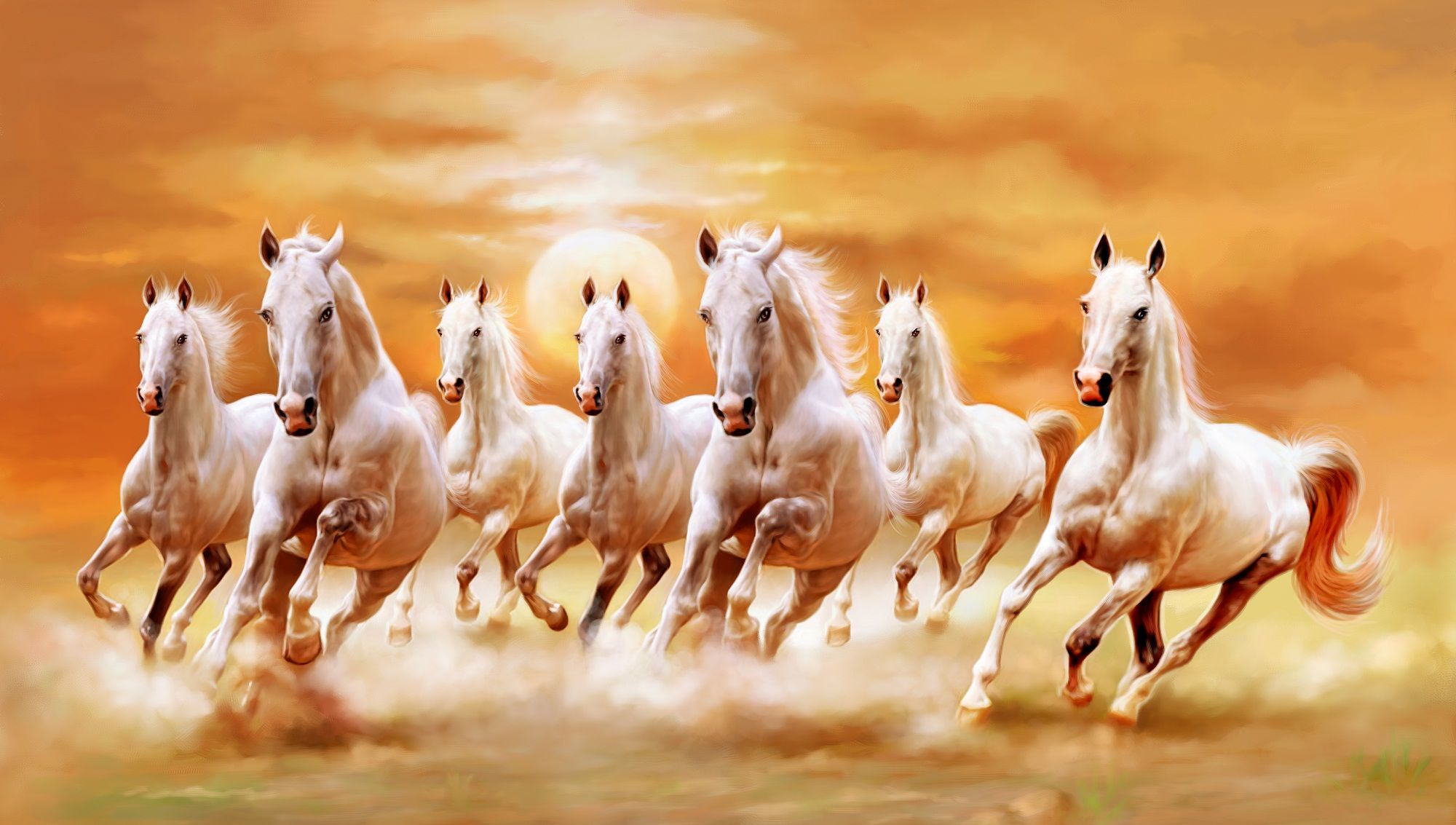 Seven Horse Wallpapers