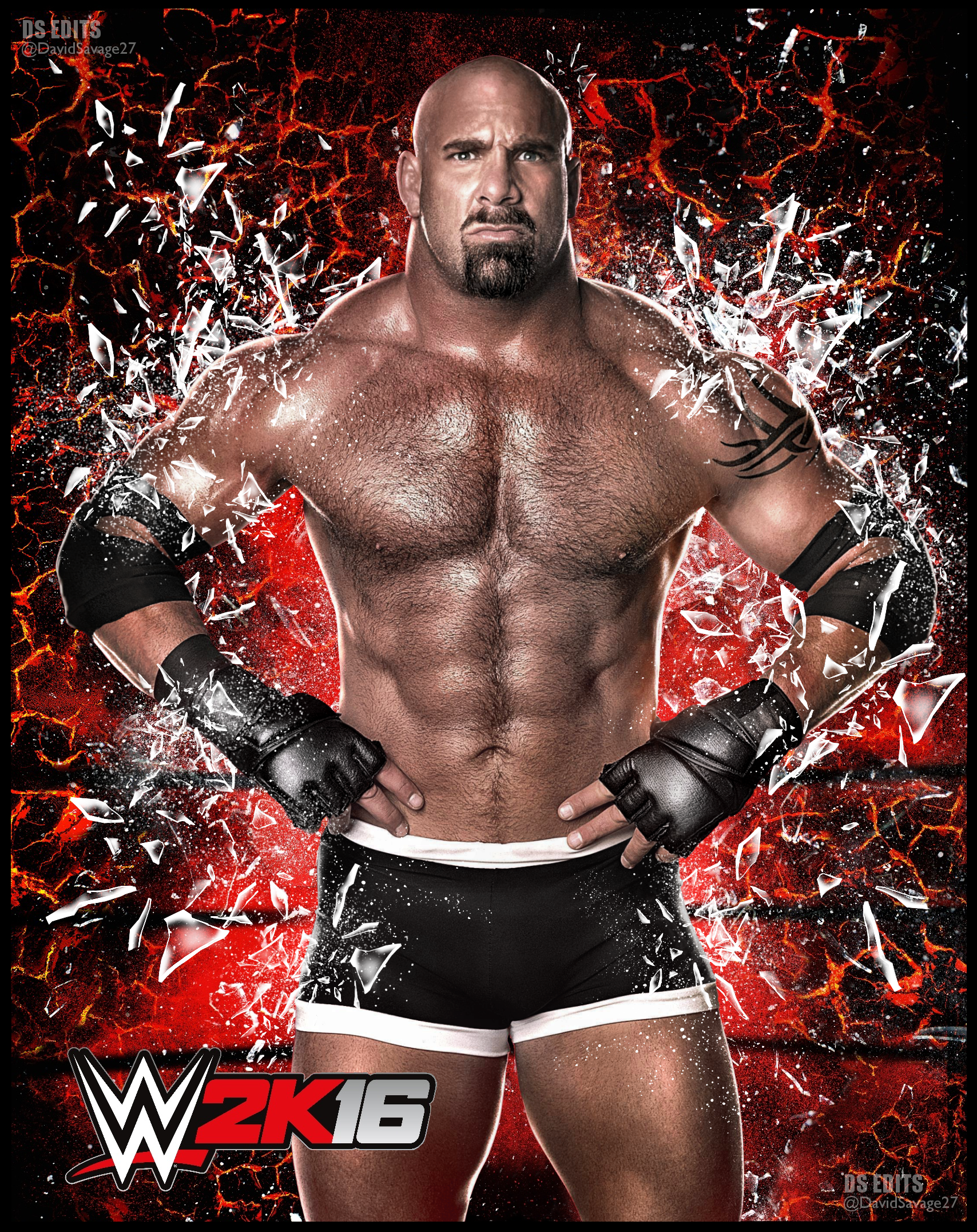 WWE 2K16 Goldberg by ultimate savage on DeviantArt