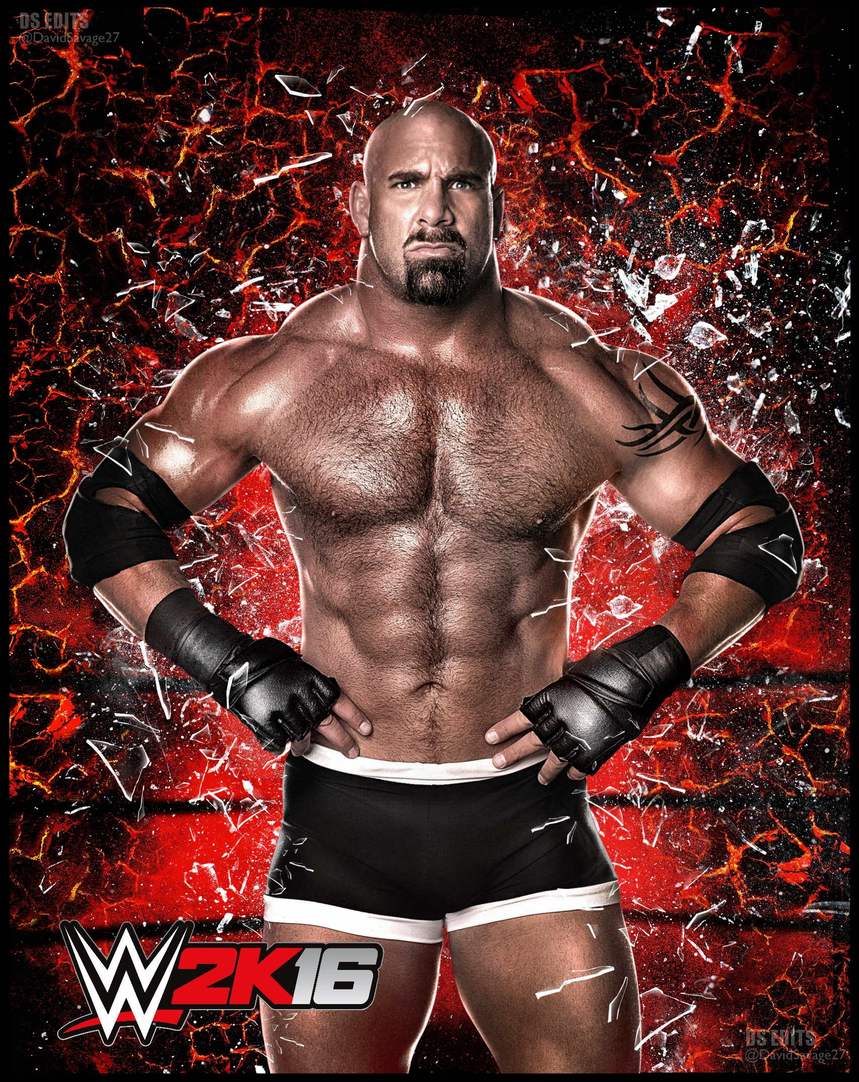 WWE 2K16 Goldberg by ultimate-savage on DeviantArt