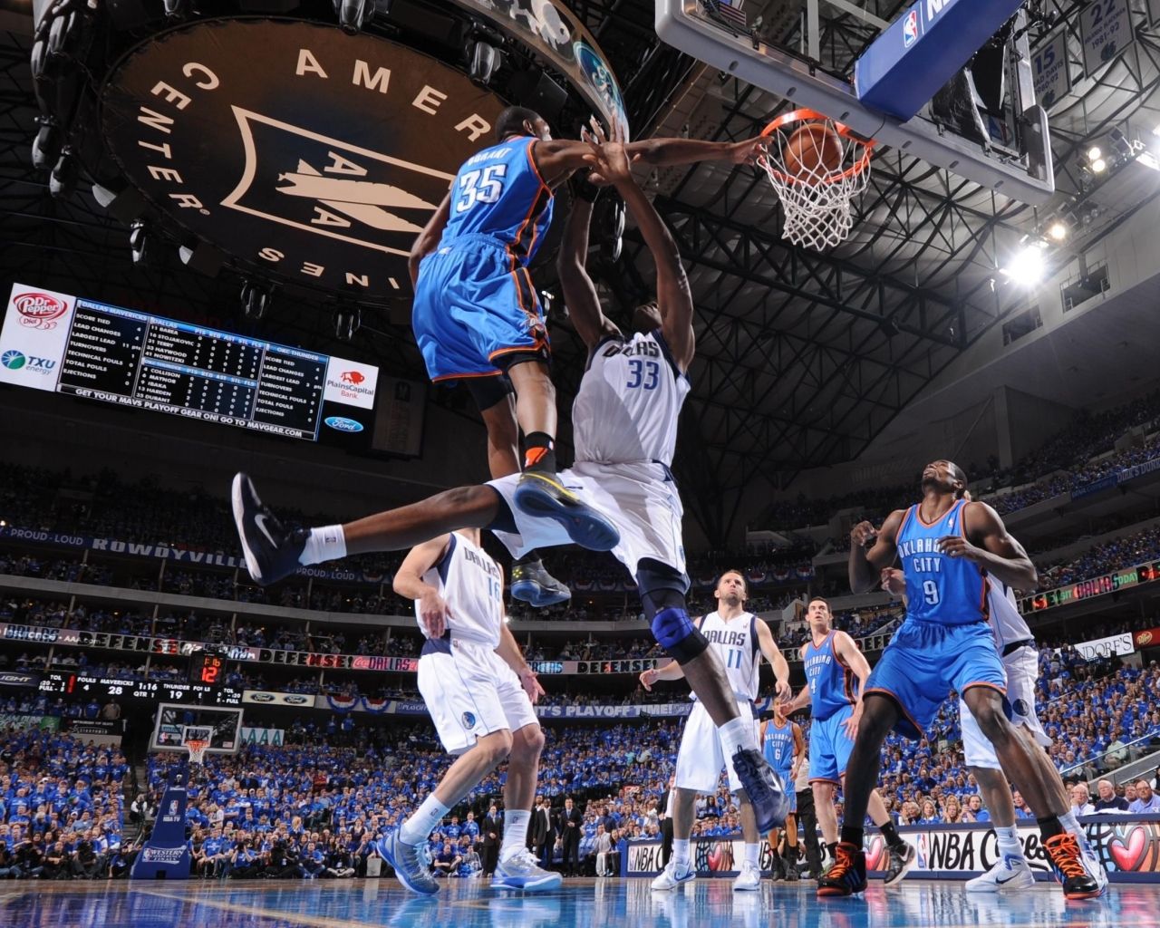12 Kevin Durant Dunk 93 1155 :: Kevin Durant Hd Wallpapers