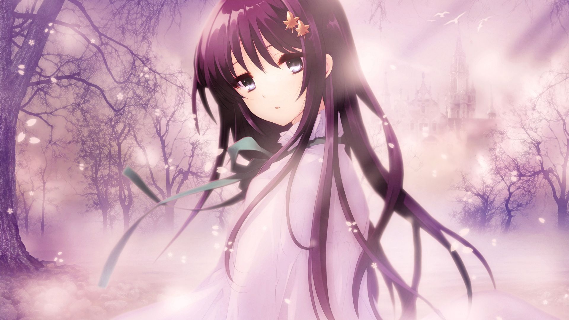 Cute Anime Girl Background wallpaper | 1920x1080 | #6656