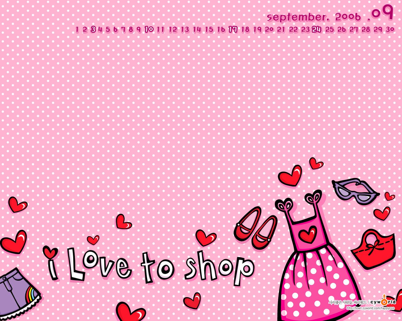 Cute 2006 September calendar wallpapers Wallpapers - HD Wallpapers
