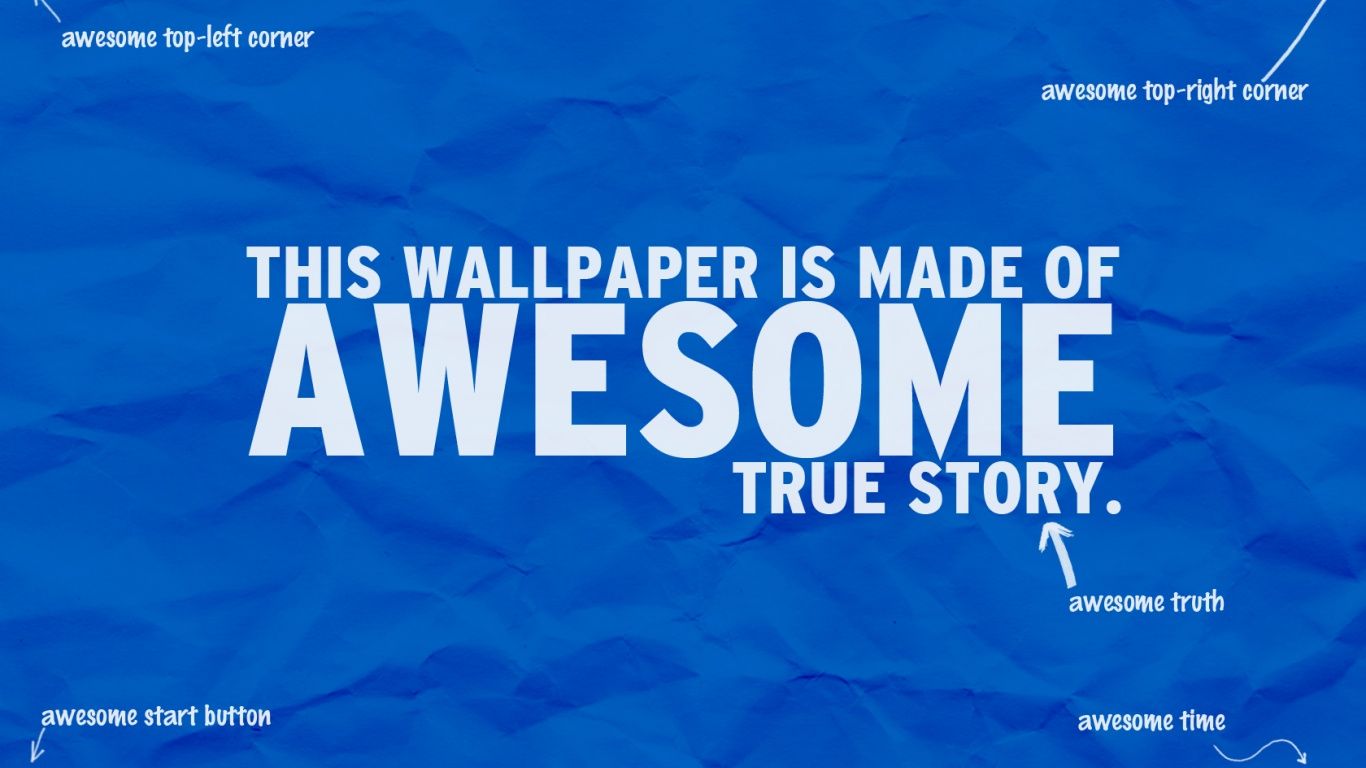 1366x768 Awesome true story desktop PC and Mac wallpaper