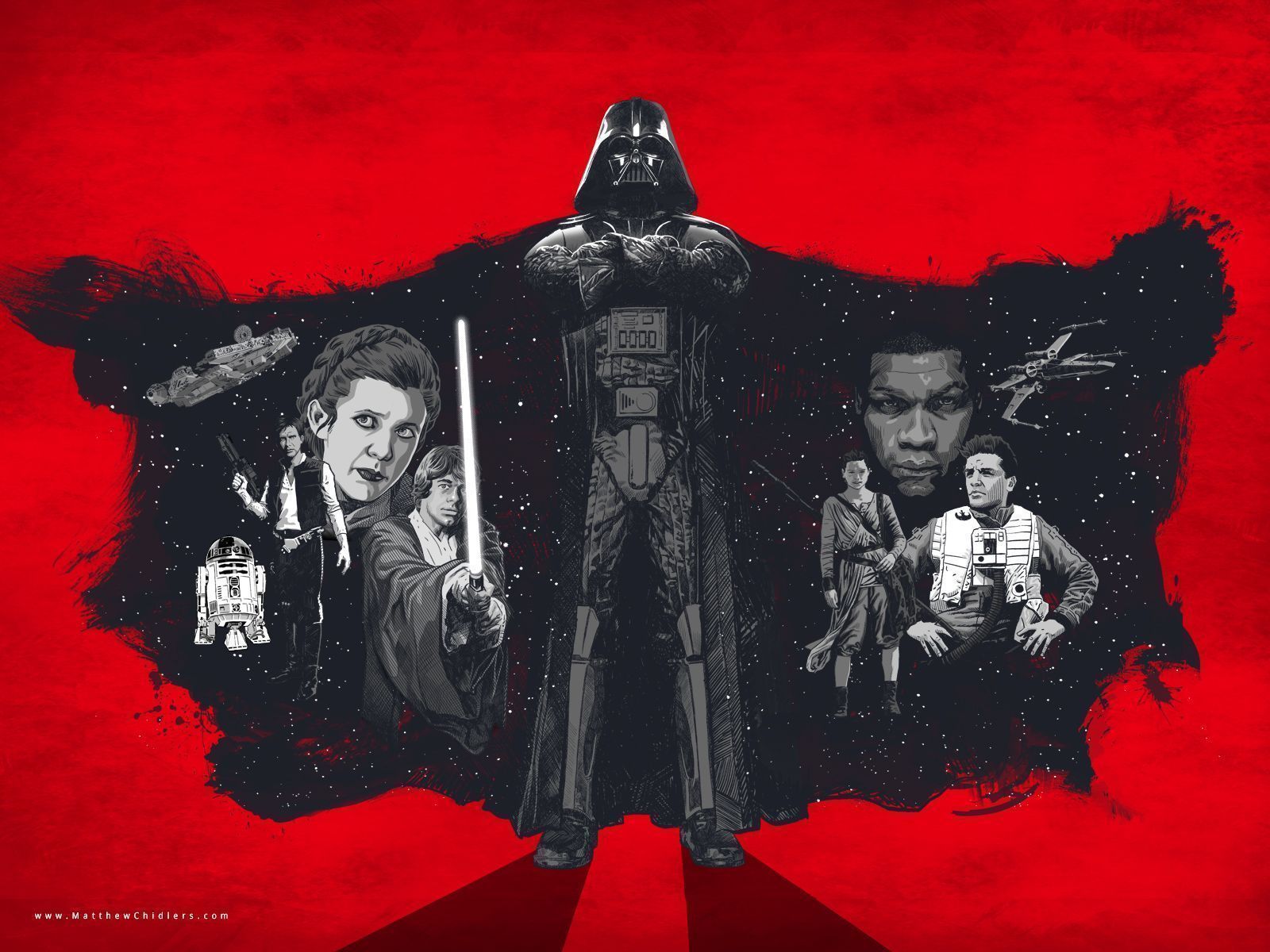 Star Wars Desktop Wallpaper for Force Friday! - Matthew Childers