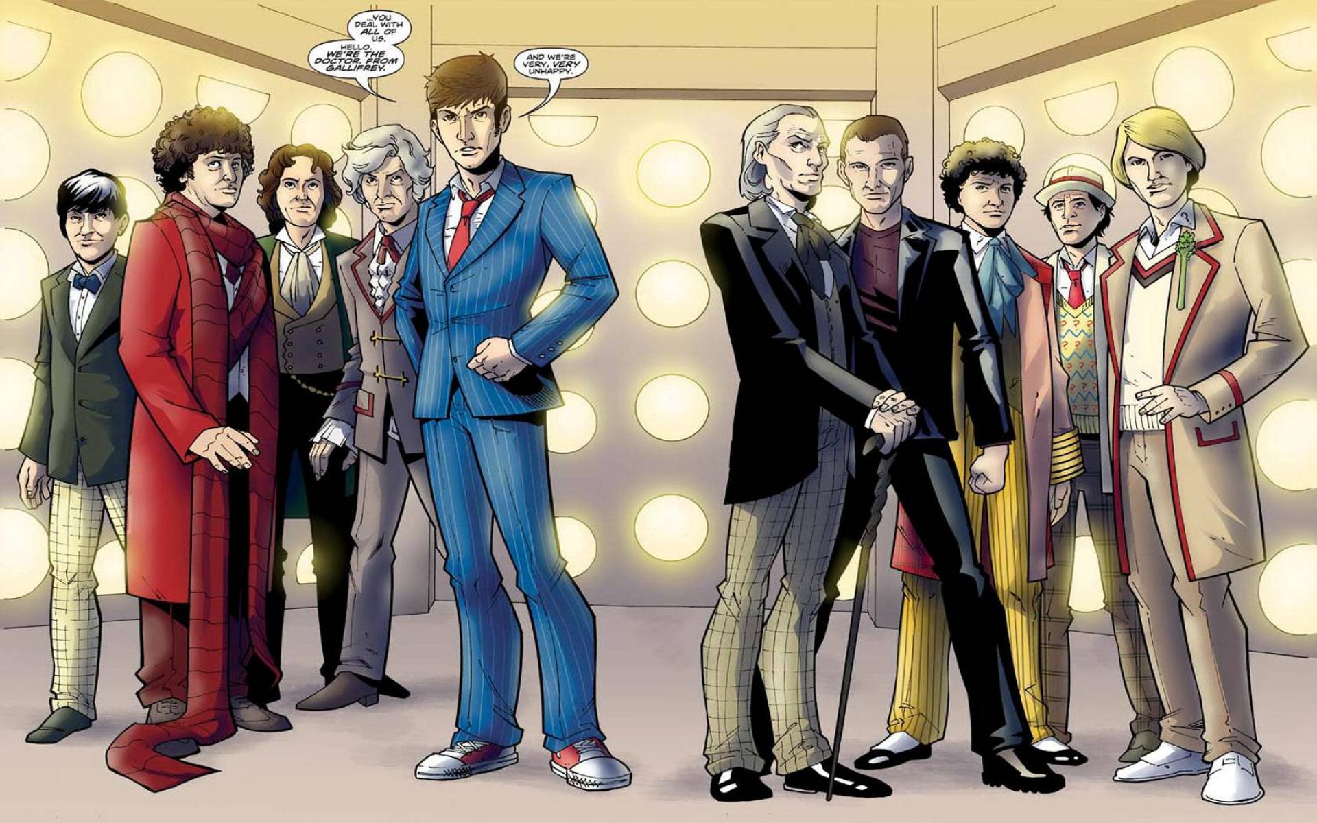 Comics through matt smith doctors the forgotten doctor who