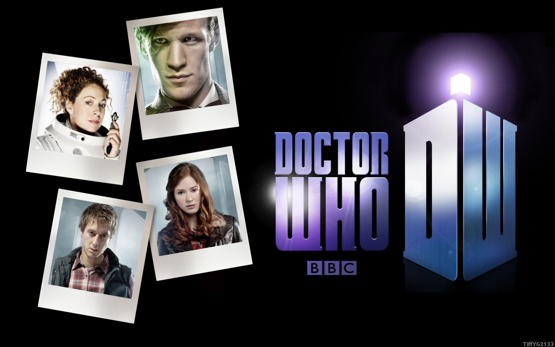 Matt Smith Karen Gillan Amy Pond Eleventh Doctor Doctor Who ...