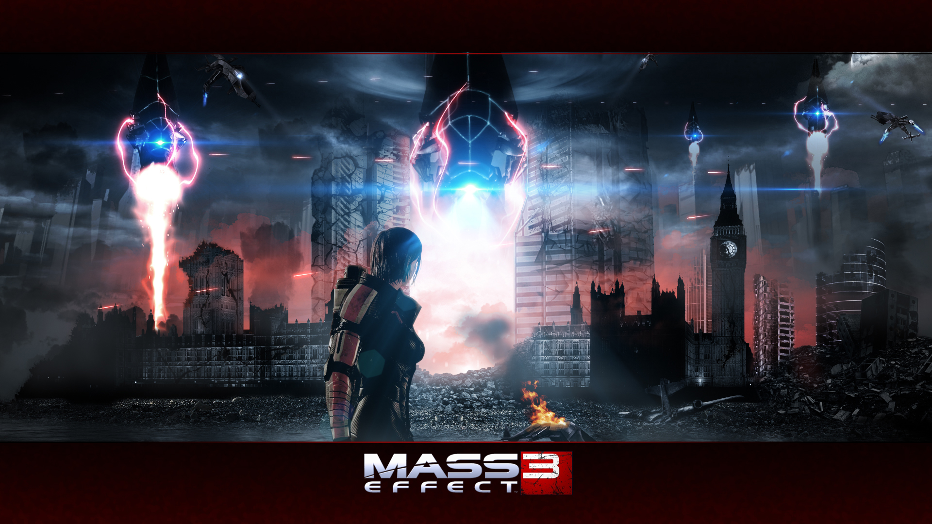 Mass Effect 3 Wallpaper Scene